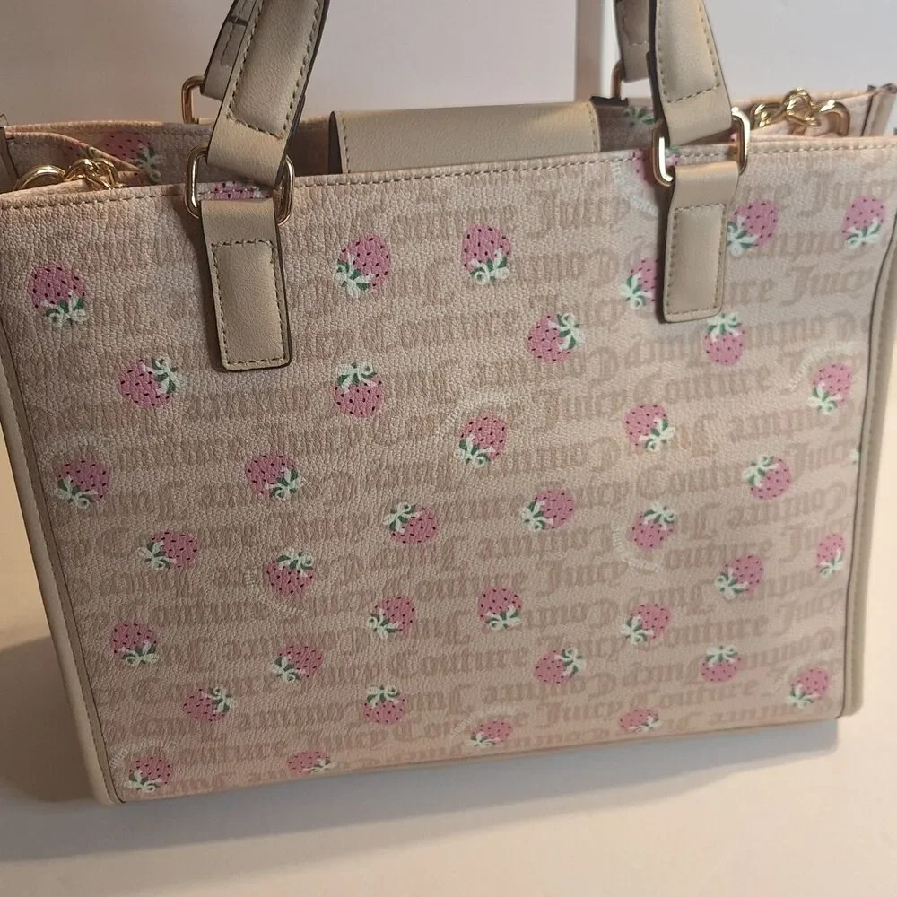 NWT Juicy Couture Berry Sweet Crossbody/Tote Handbag